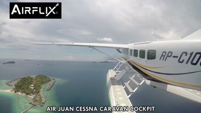 Air Juan Cessna Caravan Cockpit - Highlights